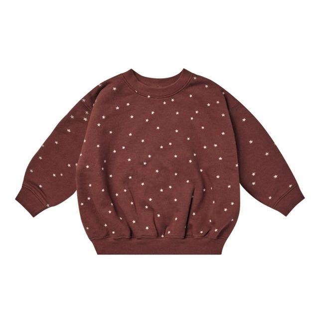 Star Sweatshirt | Braun