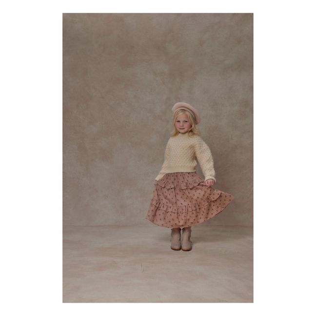Frill Midi Skirt | Rosa