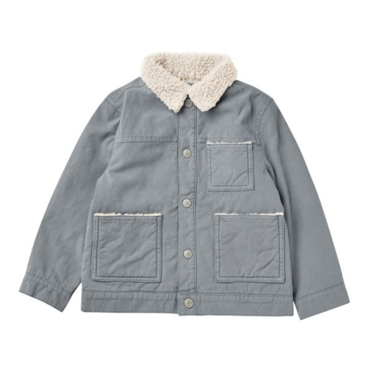 Sherpa Collar Coat | Grau- Produktbild Nr. 0