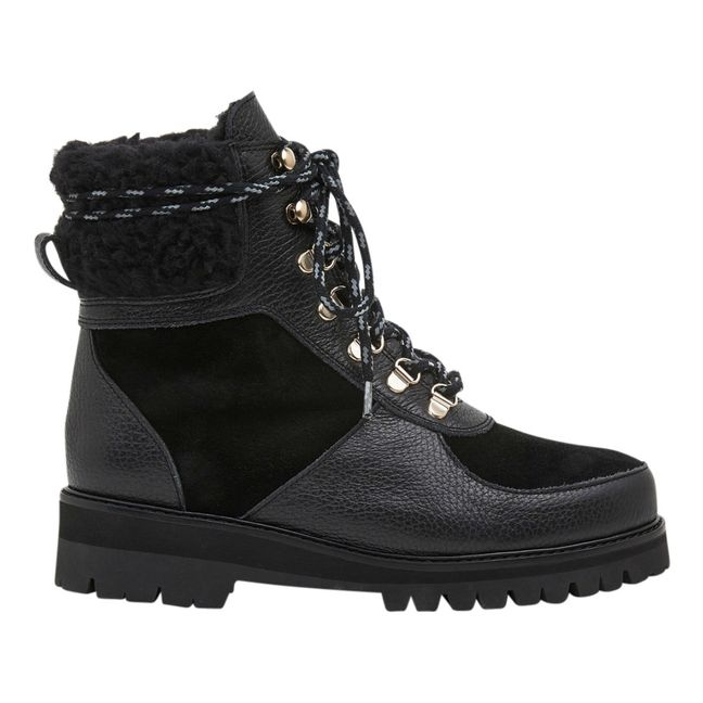 Linn Lace-Up Boots | Negro