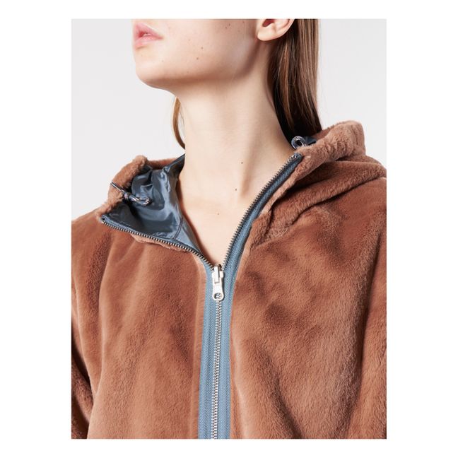 Blouson Apache Leopard - Damenkollektion -  | Schiefergrau