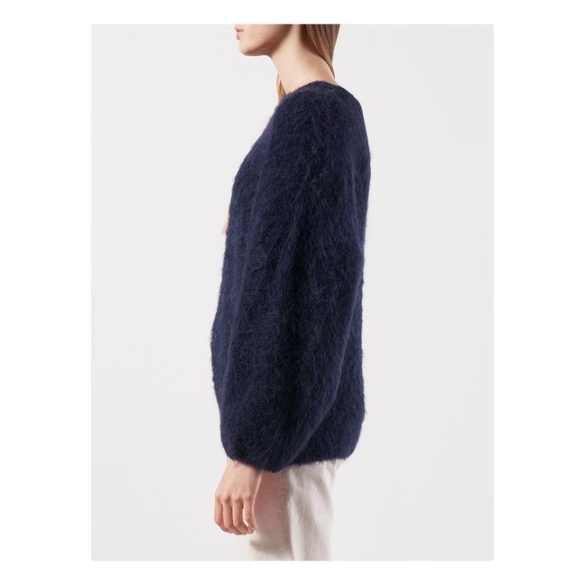 Dara Alpaca Wool Jumper - Women’s Collection  | Navy blue