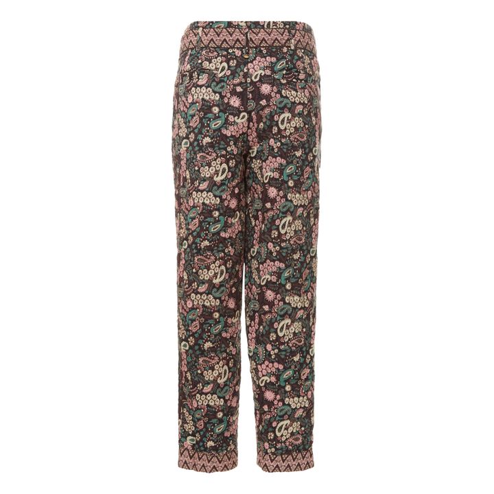 Helena Cotton Voile Trousers | Negro- Imagen del producto n°1