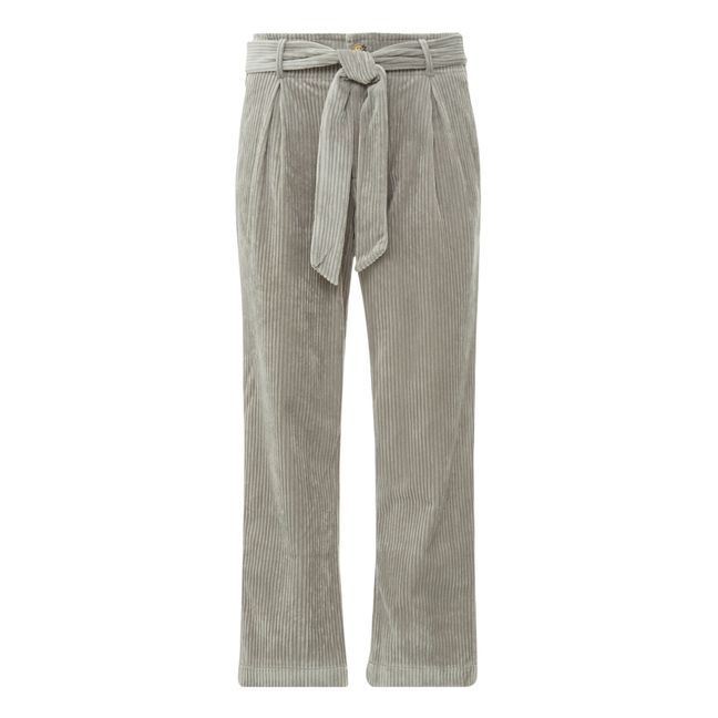 Livia Corduroy Trousers | Grey