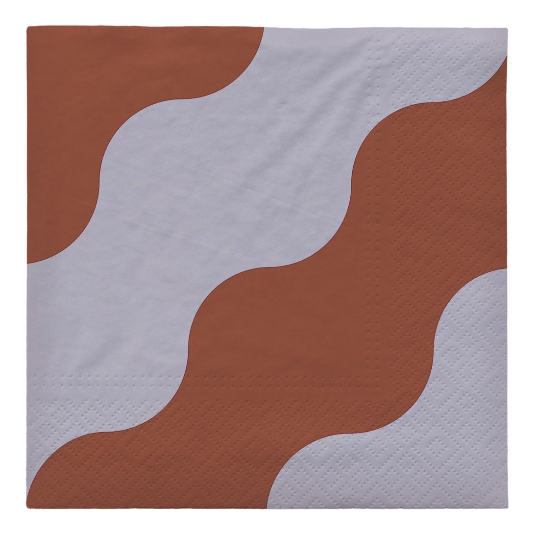 Tide Paper Napkins - Set of 20 | Blue- Product image n°0