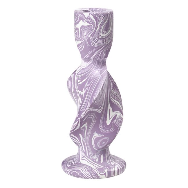 Kerzenhalter Twist | Lavendel