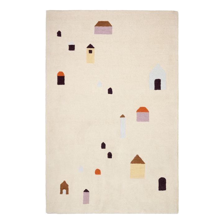 House Wool Carpet | Beige- Product image n°0