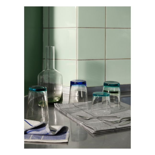 Karaffe Hue aus mundgeblasenem Glas