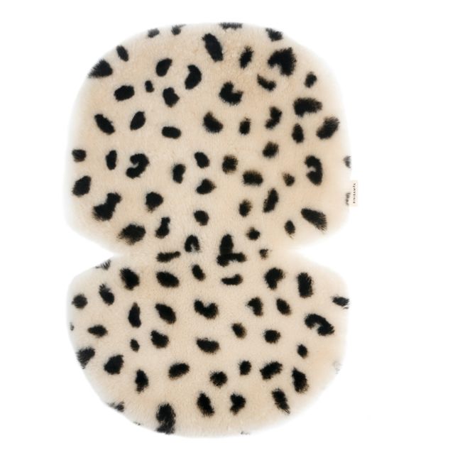 Schaffell für Kinderwagen und Buggy - 68x44 cm | Leopard