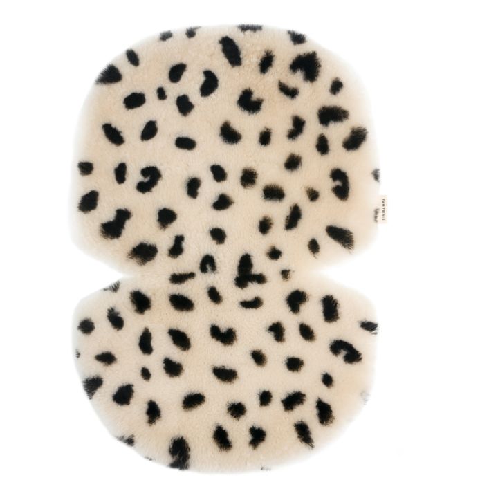 Piel de oveja para cochecito y moisés - 68x44 cm | Leopardo- Imagen del producto n°0