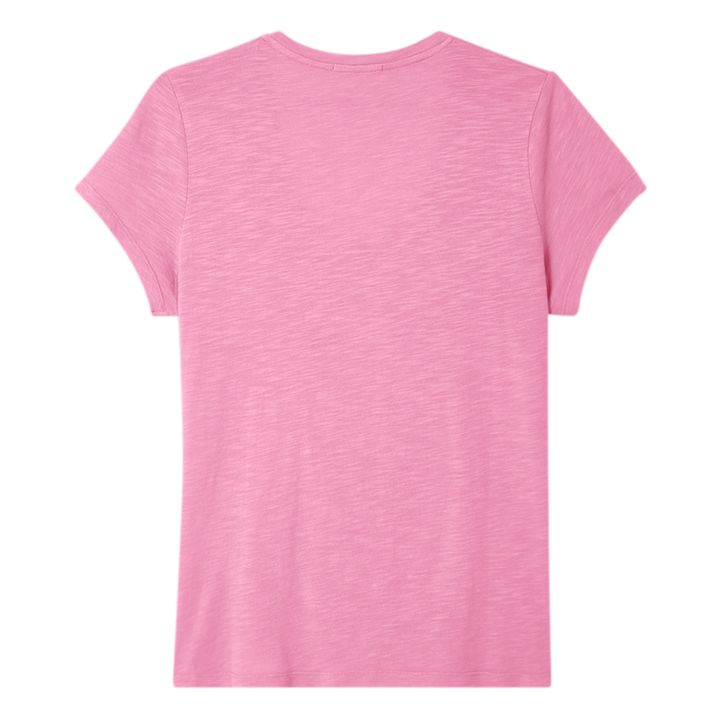 Jacksonville U-Neck T-shirt Rosa- Produktbild Nr. 4