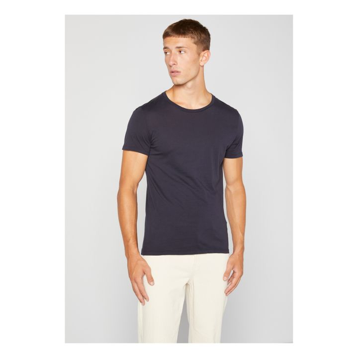 T-Shirt Decatur | Bleu nuit- Image produit n°2