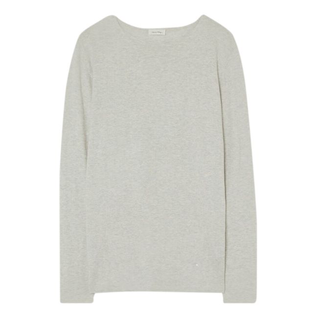 Pullover Marcel | Grigio chiné chiaro