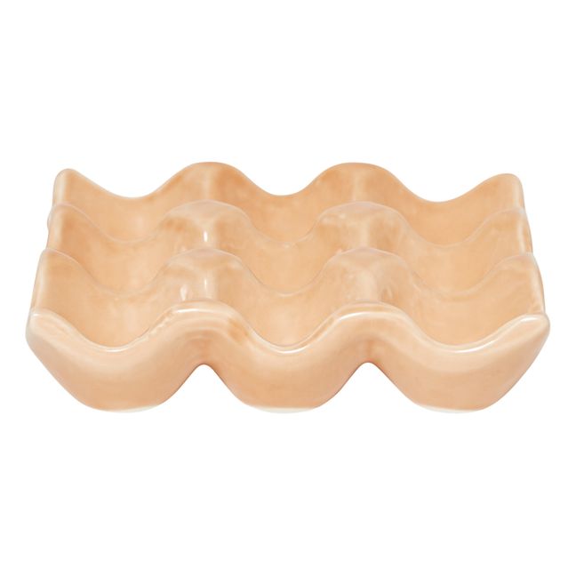 Ceramic Egg Storage Dish | Nude