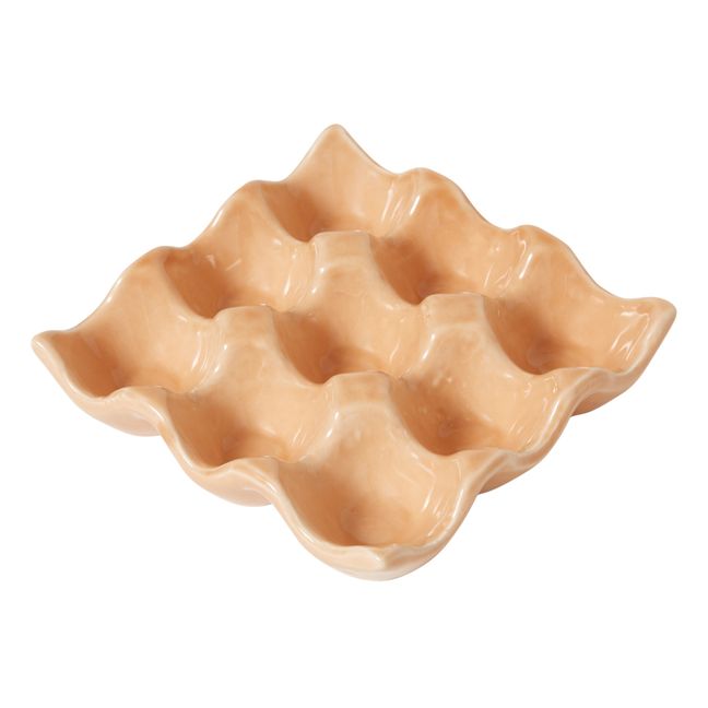 Ceramic Egg Storage Dish | Nude