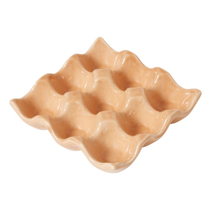 Ceramic Egg Storage Dish | Nude- Imagen del producto n°1