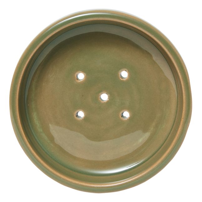 Ceramic Soap Dish | Sage