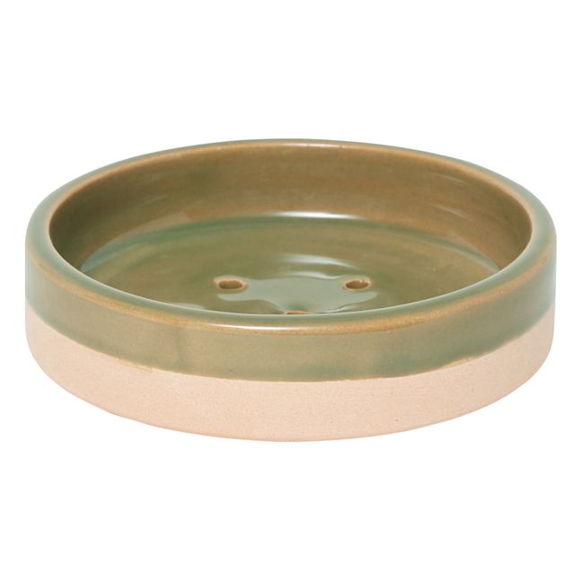 Ceramic Soap Dish Sage