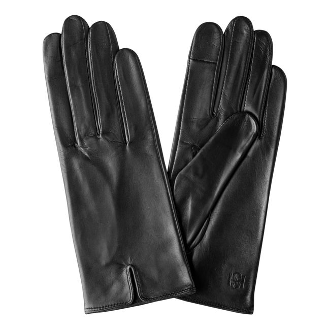 Gants Essantials Cuir | Noir