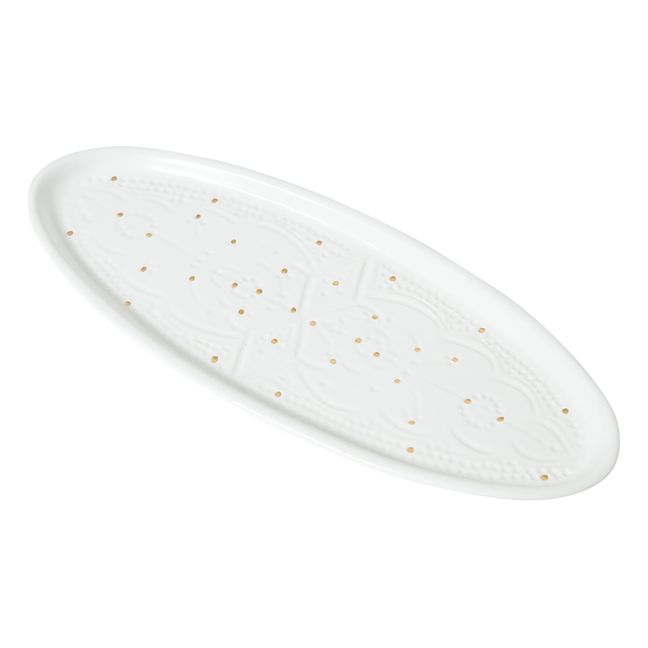 Oval Serving Dish White