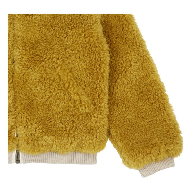 Birdie Faux Fur Jacket | Camel