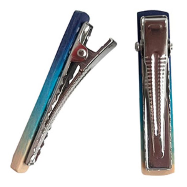 Hair Clips - Set of 2 | Azul Marino