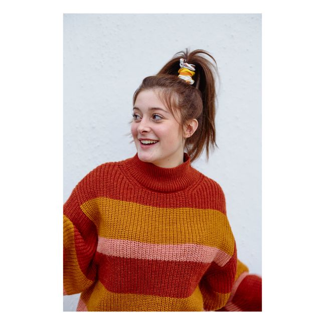 Lot de 2 Élastiques Larges | Ecru
