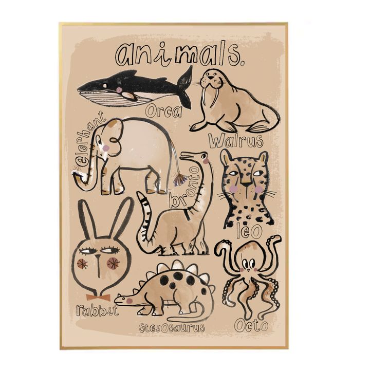 Grande affiche Animals collection- Image produit n°0