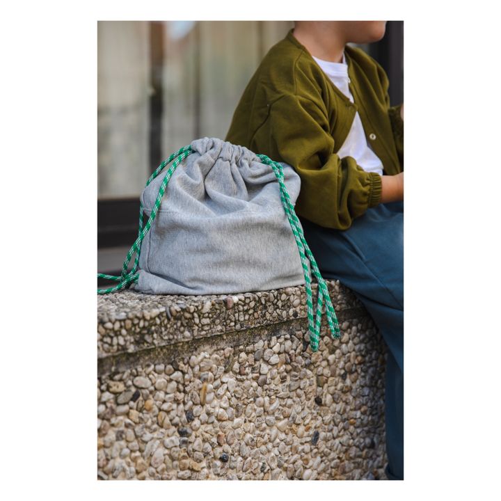 Jersey Gym Bag  | Heather grey- Product image n°3