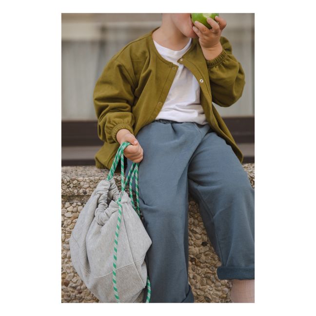 Borsa da ginnastica, in jersey  | Grigio chiné