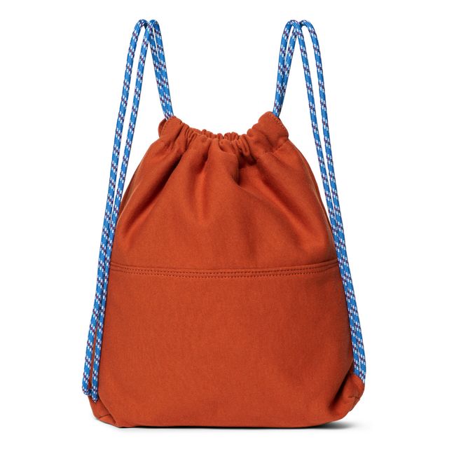 Sac de gym en jersey  | Rouille