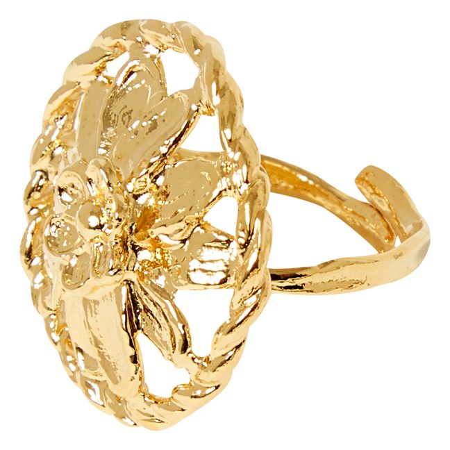 Anello Pesa  | Dorato