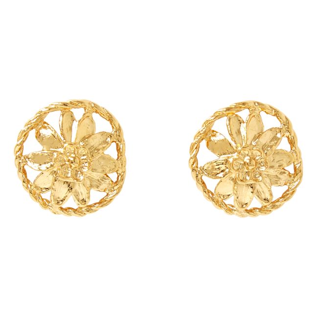 Boucles d'Oreilles Elsa | Doré