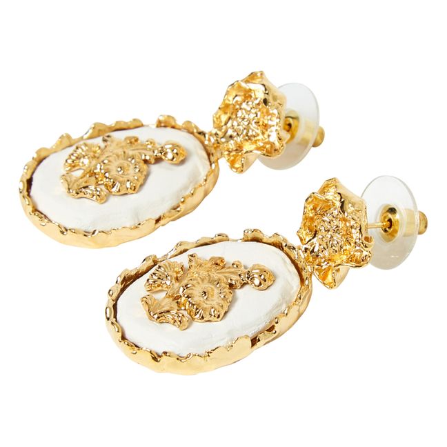 Boucles d'Oreilles Strada | Doré