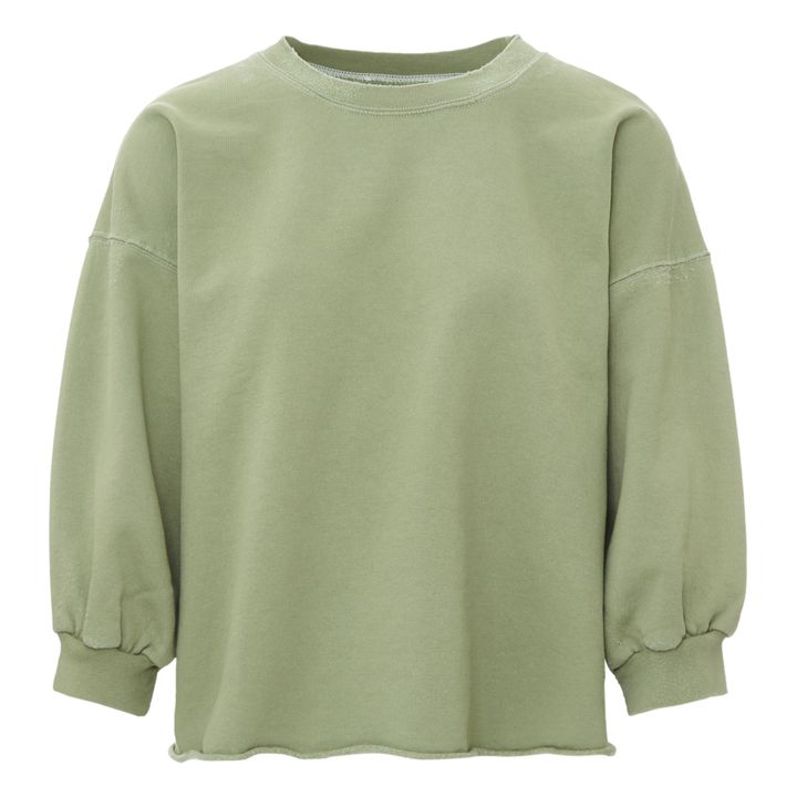 Fond Sweatshirt | Verde chiaro- Immagine del prodotto n°0