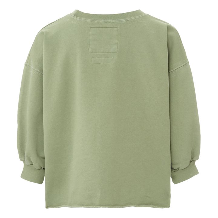 Fond Sweatshirt | Verde chiaro- Immagine del prodotto n°1