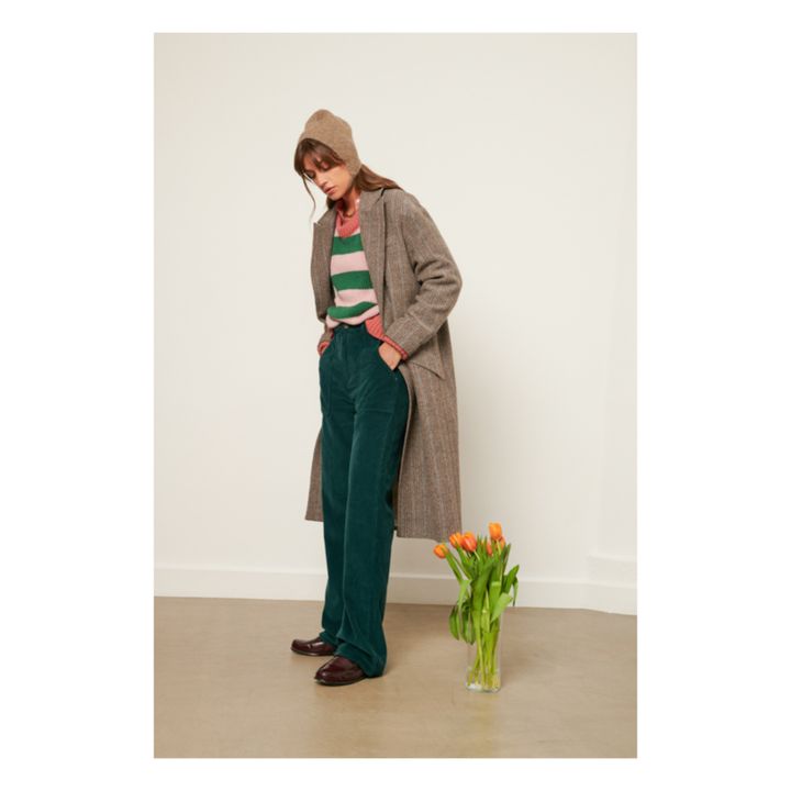 Ronda Corduroy Trousers Verde- Imagen del producto n°3