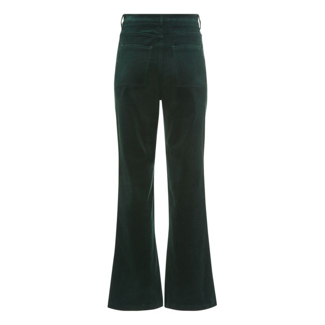 Maggy Corduroy Trousers | Verde foresta