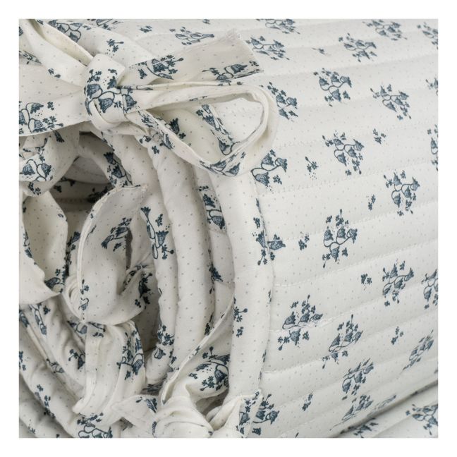 Bluebell Organic Cotton Bed Bumper | Blue