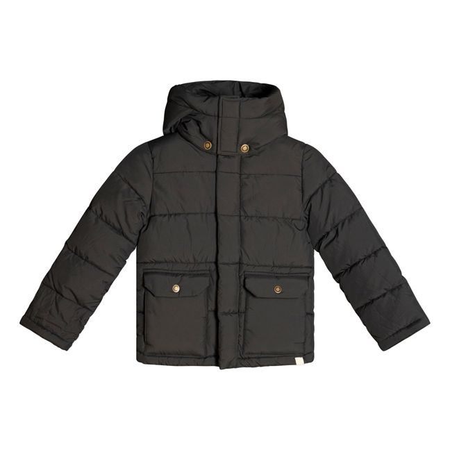 Cohb Recycled Polyester Puffer Jacket | Charcoal grey