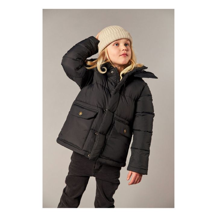 Cohb Recycled Polyester Puffer Jacket | Gris Antracita- Imagen del producto n°2