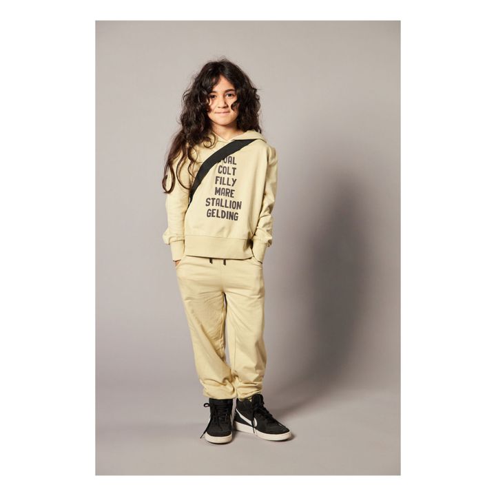 Como Organic Cotton Joggers | Beige- Product image n°1