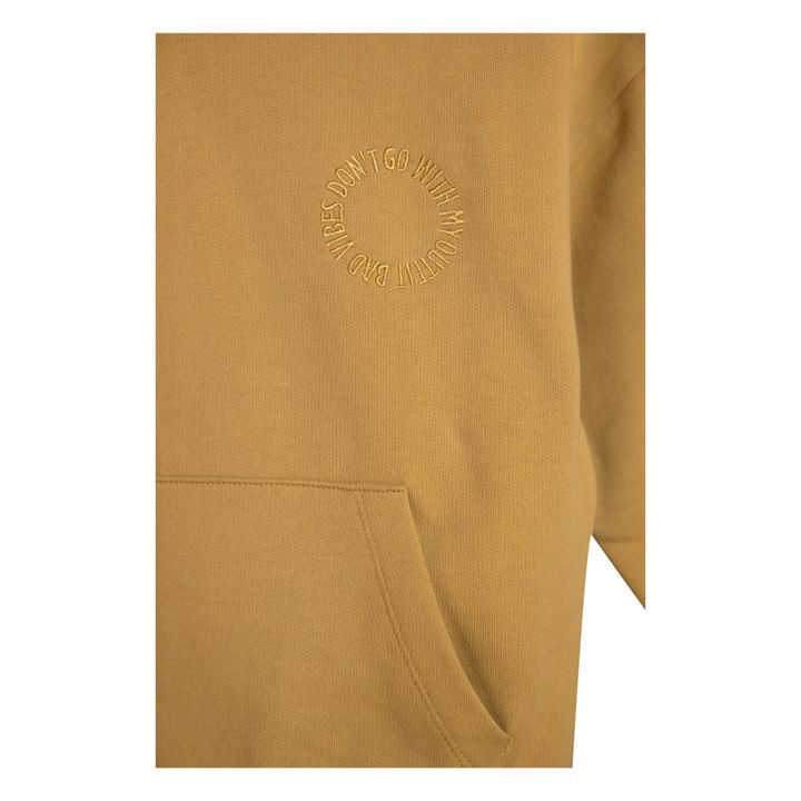 Durham Organic Cotton Sweatshirt | Amarillo Mostaza- Imagen del producto n°4