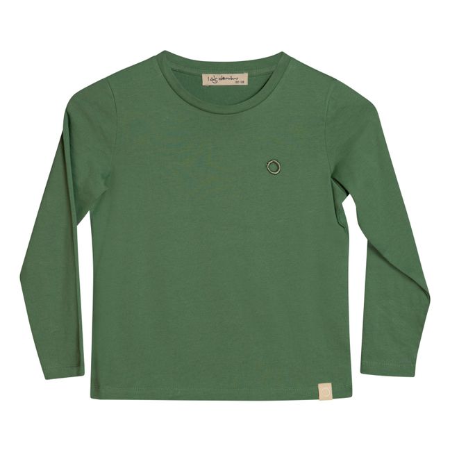 T-shirt Coton Bio Plano | Vert