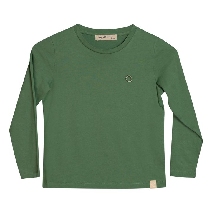 Plano Organic Cotton T-shirt | Verde- Imagen del producto n°0