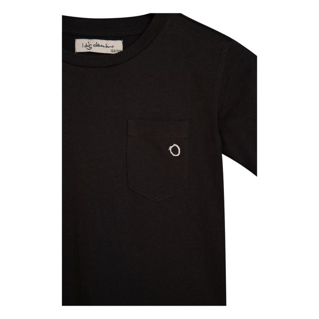 T-shirt Coton Bio Ron | Noir