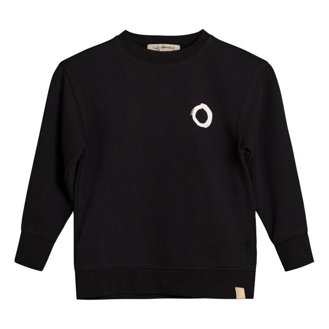 Toledo Organic Cotton Sweatshirt | Negro