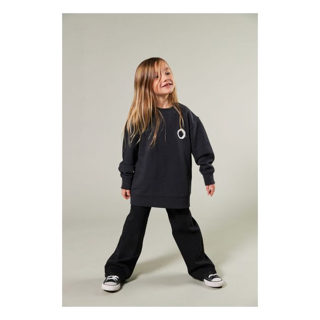 Toledo Organic Cotton Sweatshirt | Negro