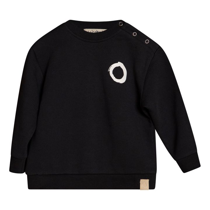 Toledo Organic Cotton Sweatshirt | Negro- Imagen del producto n°4