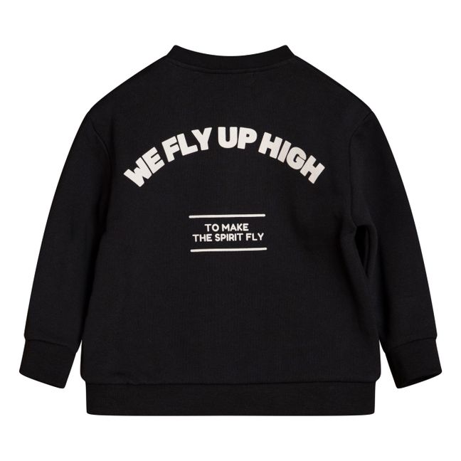 Toledo Organic Cotton Sweatshirt | Negro